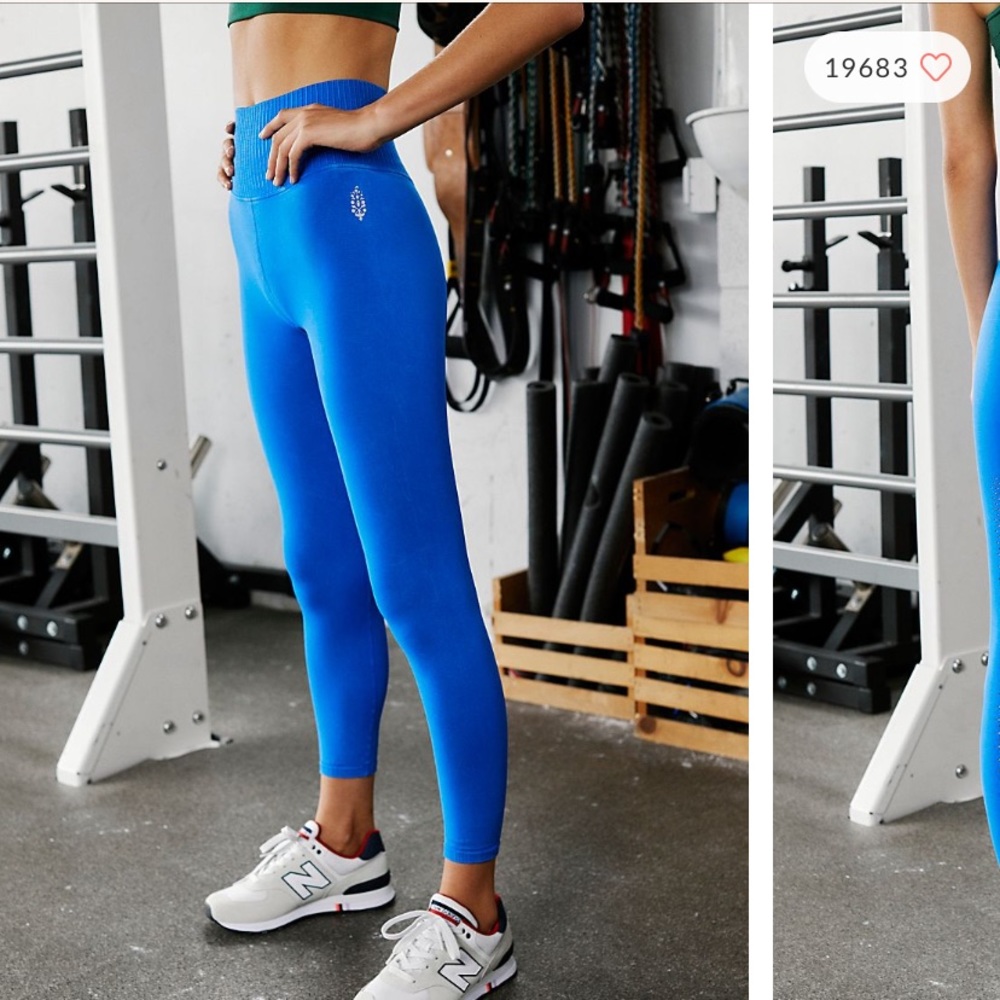 Free People High Rise 7/8 Length Good Karma Leggings